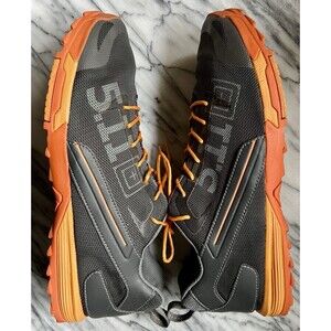 5.11 TACTICAL Recon Trainer Mens Size 13 Shoes Gray & Orange Athletic Cross Fit
